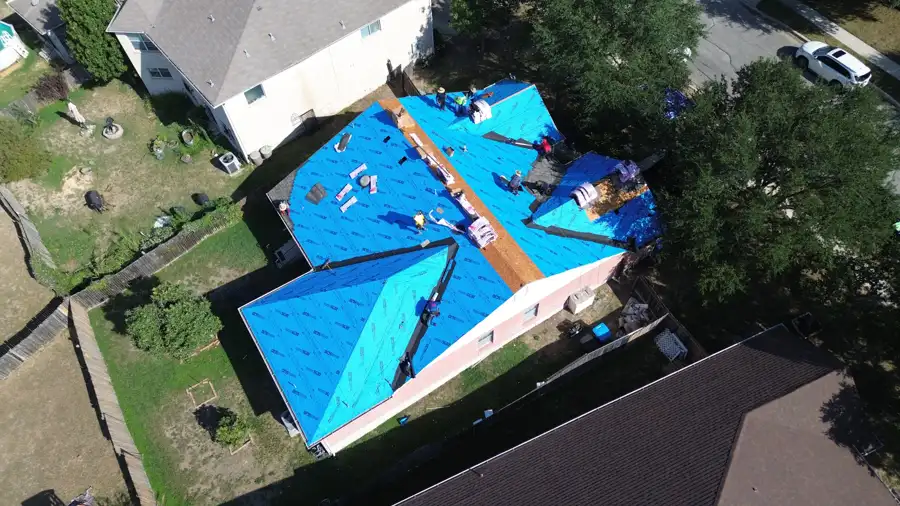 3. Synthetic underlayment and ice & water shield